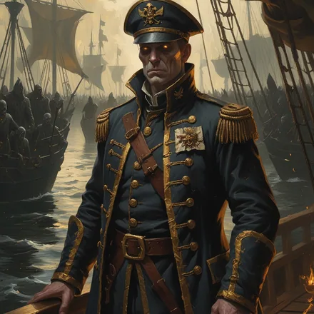 The Drowned Admiral, a Highlord of the Undead